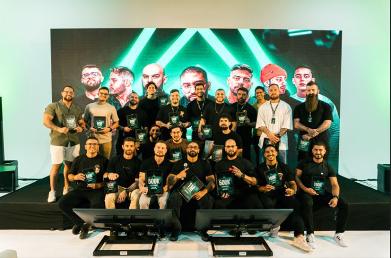 Alunos premiados Clube 5%